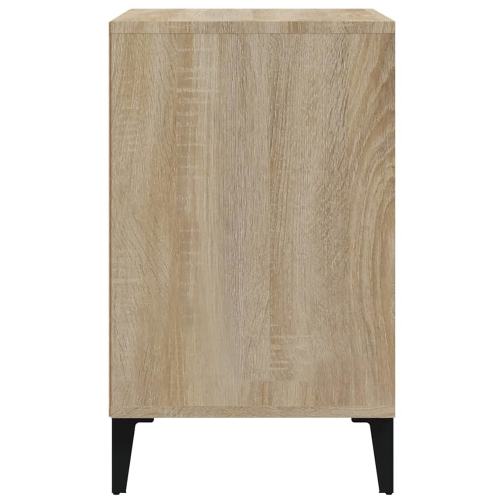 VidaXL Schoenenkast 102x36x60 cm bewerkt hout sonoma eikenkleurig