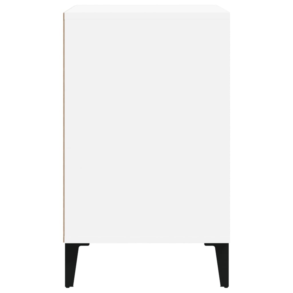 VidaXL Schoenenkast 102x36x60 cm bewerkt hout hoogglans wit