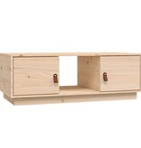 VidaXL Salontafel 100x50x35 cm massief grenenhout