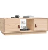 VidaXL Salontafel 100x50x35 cm massief grenenhout