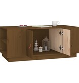 VidaXL Salontafel 100x50x41 cm massief grenenhout honingbruin