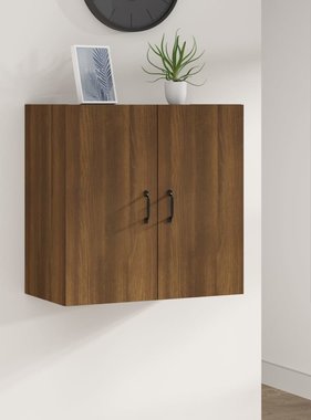 VidaXL Wandkast 60x31x60 cm bewerkt hout bruineikenkleurig
