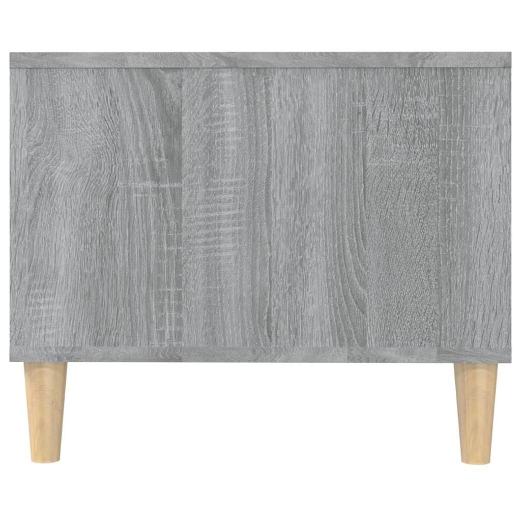 VidaXL Salontafel 102x50x40 cm bewerkt hout grijs sonoma eikenkleurig