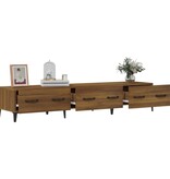 VidaXL Tv-meubel 150x34,5x30 cm bewerkt hout bruineikenkleurig