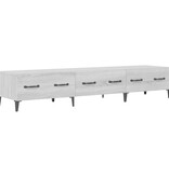 VidaXL Tv-meubel 150x34,5x30 cm bewerkt hout grijs sonoma eikenkleurig