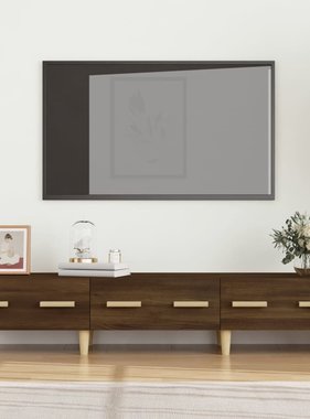 vidaXL Tv-meubel 150x34,5x30 cm bewerkt hout bruineikenkleurig