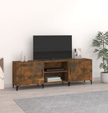 VidaXL Tv-meubel 150x30x50 cm bewerkt hout gerookt eikenkleurig