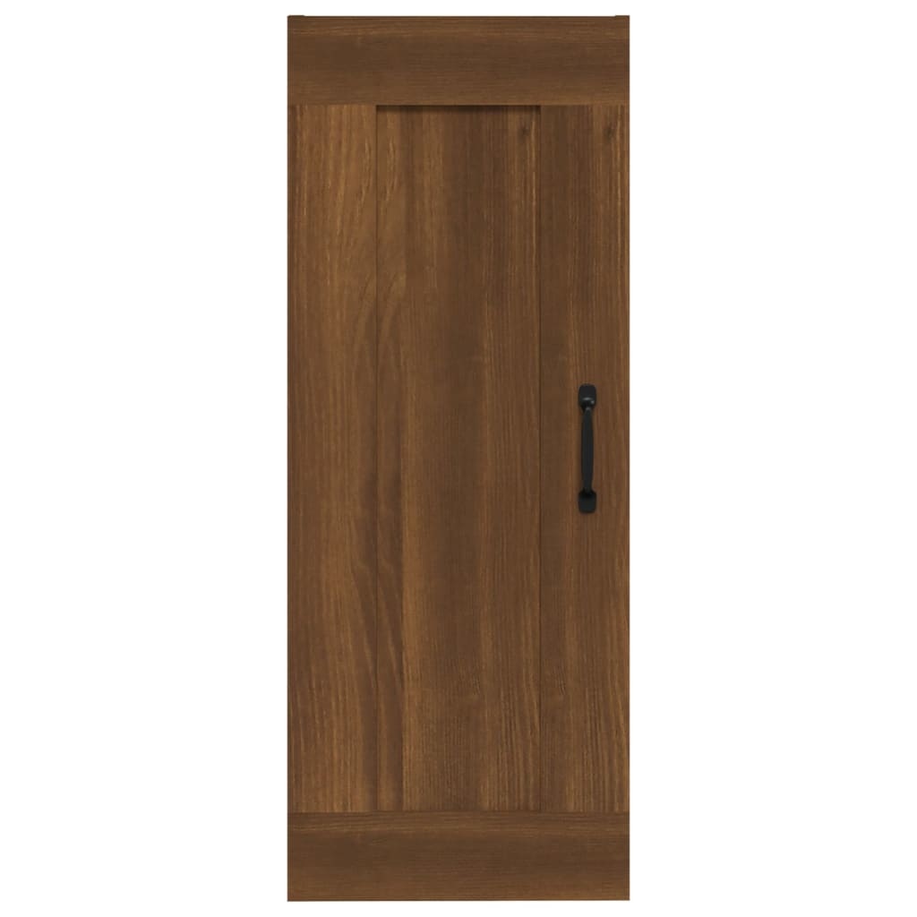 VidaXL Hangkast 35x34x90 cm bewerkt hout bruineikenkleurig