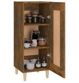 VidaXL Dressoir 34,5x34x90 cm bewerkt hout gerookt eiken