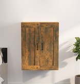 VidaXL Hangkast 69,5x32,5x90 cm gerookt eikenkleurig