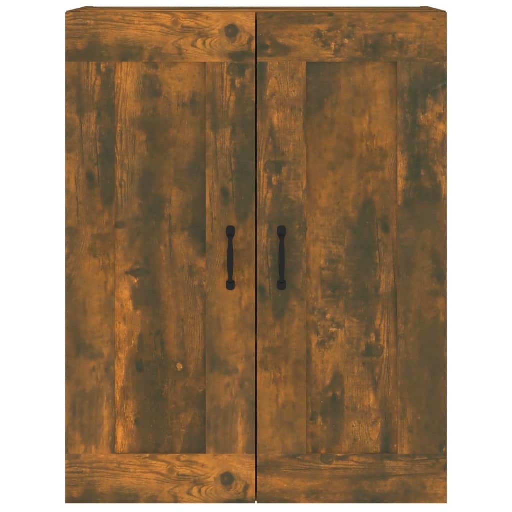 VidaXL Hangkast 69,5x32,5x90 cm gerookt eikenkleurig