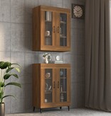 VidaXL Hangkast 69,5x34x90 cm bruineikenkleurig