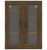 vidaXL Hangkast 69,5x34x90 cm bruineikenkleurig