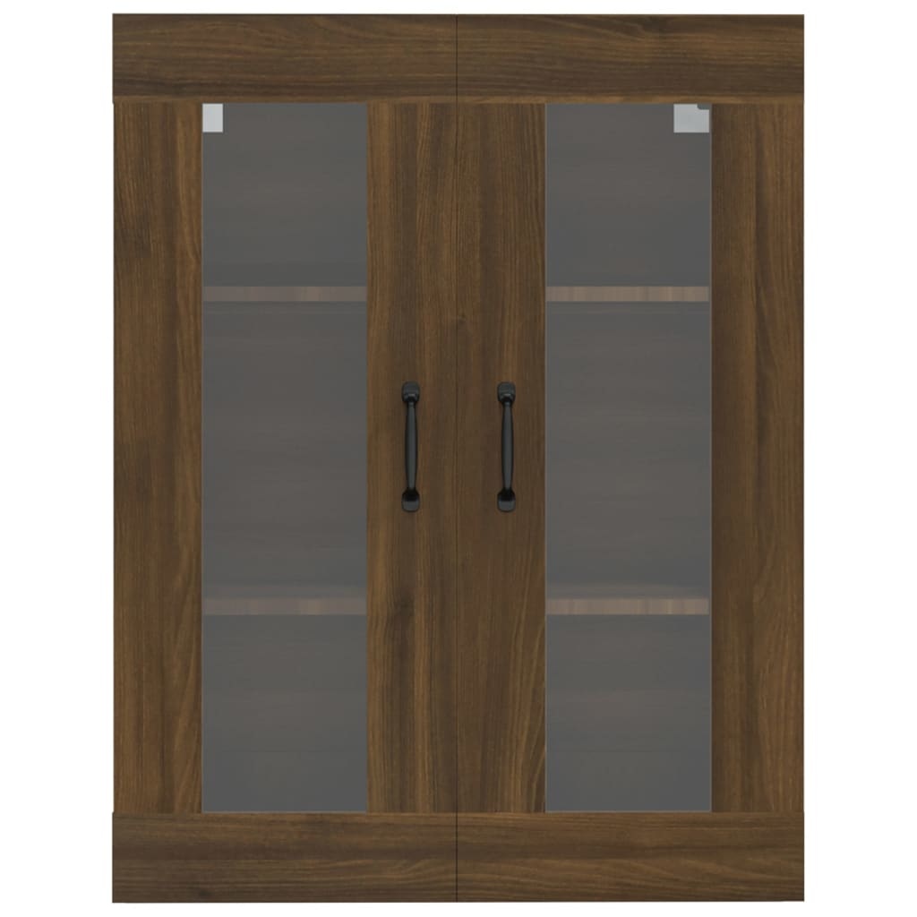 vidaXL Hangkast 69,5x34x90 cm bruineikenkleurig