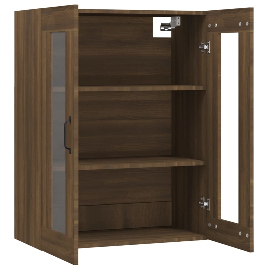 VidaXL Hangkast 69,5x34x90 cm bruineikenkleurig