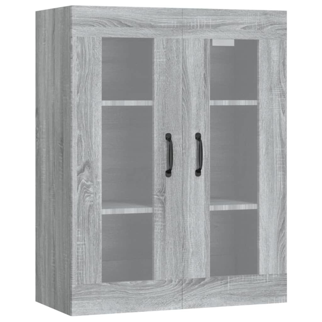 VidaXL Hangkast 69,5x34x90 cm grijs sonoma eikenkleurig