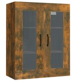 VidaXL Hangkast 69,5x34x90 cm gerookt eikenkleurig