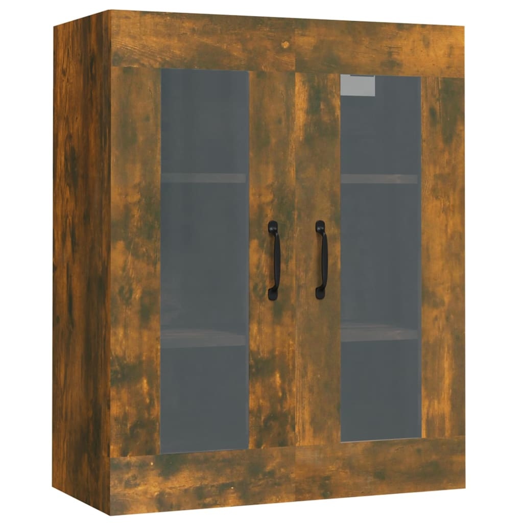 VidaXL Hangkast 69,5x34x90 cm gerookt eikenkleurig