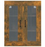 VidaXL Hangkast 69,5x34x90 cm gerookt eikenkleurig