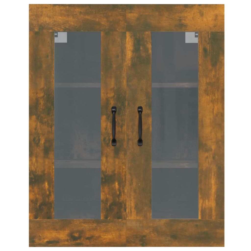VidaXL Hangkast 69,5x34x90 cm gerookt eikenkleurig