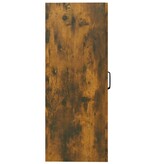 VidaXL Hangkast 69,5x34x90 cm gerookt eikenkleurig