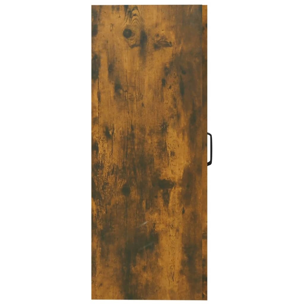 VidaXL Hangkast 69,5x34x90 cm gerookt eikenkleurig