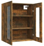 VidaXL Hangkast 69,5x34x90 cm gerookt eikenkleurig