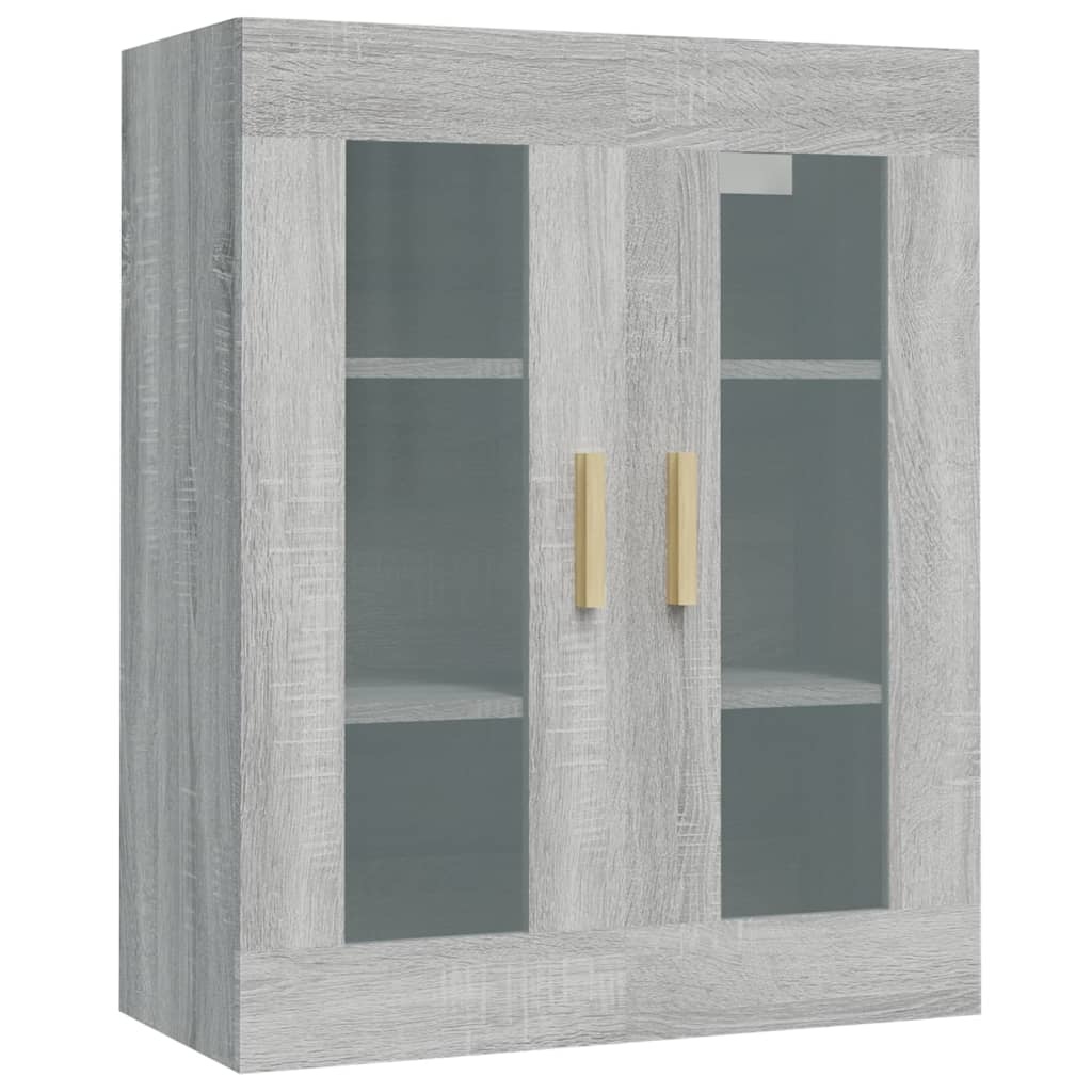 VidaXL Hangkast 69,5x34x90 cm grijs sonoma eikenkleurig