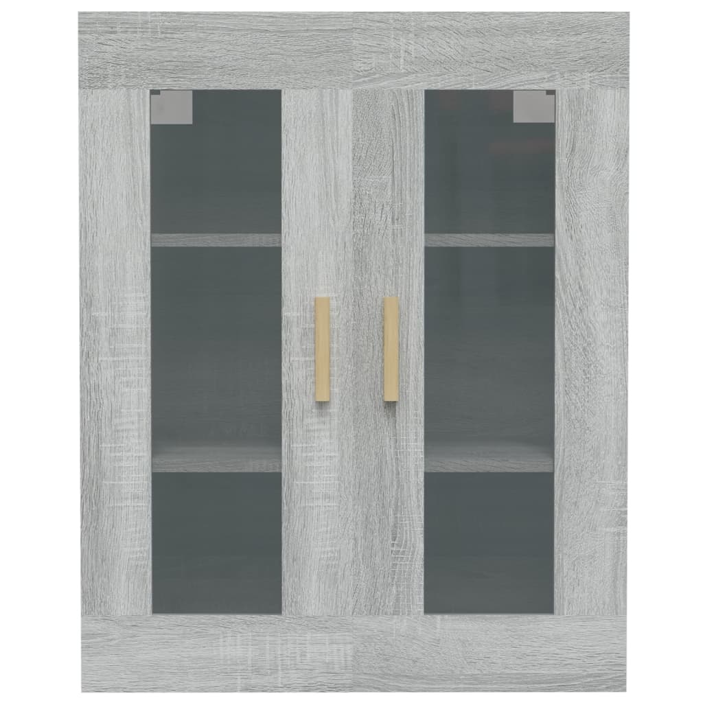 VidaXL Hangkast 69,5x34x90 cm grijs sonoma eikenkleurig