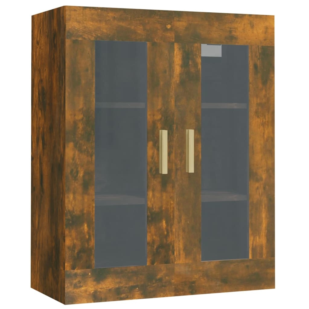 VidaXL Hangkast 69,5x34x90 cm gerookt eikenkleurig
