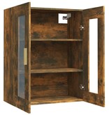 VidaXL Hangkast 69,5x34x90 cm gerookt eikenkleurig