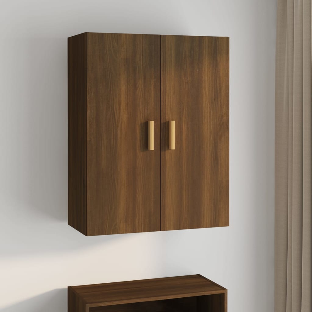 VidaXL Hangkast 69,5x34x90 cm bruineikenkleurig