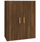 vidaXL Hangkast 69,5x34x90 cm bruineikenkleurig