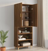VidaXL Hangkast 69,5x34x90 cm bruineikenkleurig