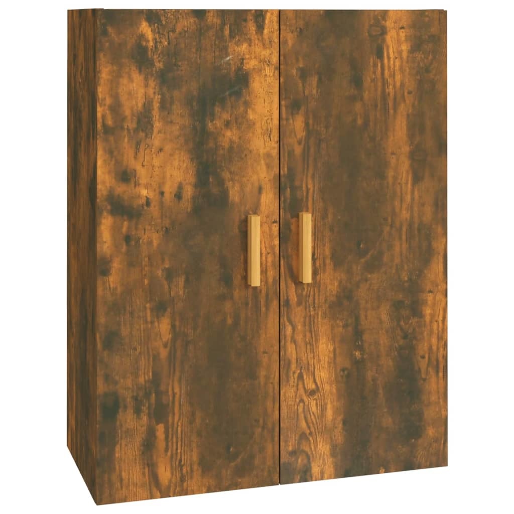 VidaXL Hangkast 69,5x34x90 cm gerookt eikenkleurig