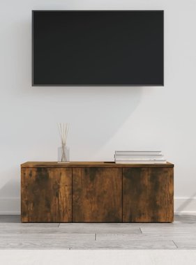 VidaXL Tv-meubel 80x34x30 cm bewerkt hout gerookt eikenkleurig