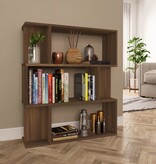VidaXL Boekenkast / kamerscherm 80x24x96 cm bewerkt hout bruineiken