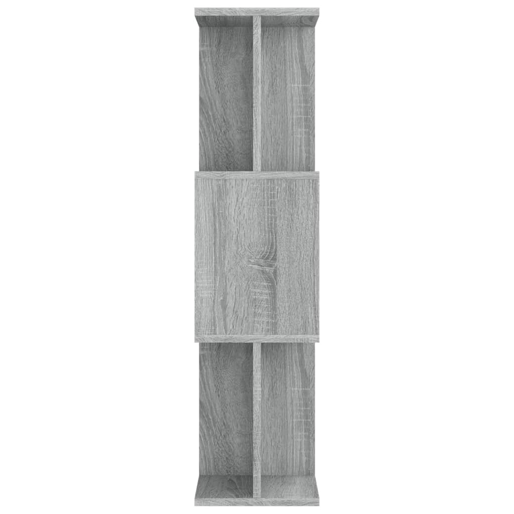 VidaXL Boekenkast / kamerscherm 80x24x96 cm bewerkt hout grijs sonoma