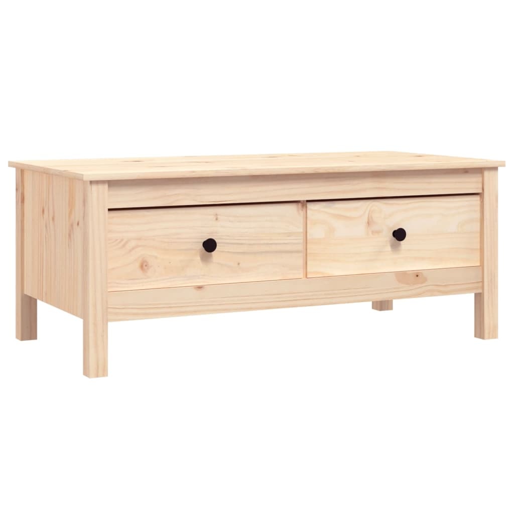 VidaXL Salontafel 100x50x40 cm massief grenenhout