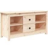 VidaXL Tv-meubel 103x36,5x52 cm massief grenenhout