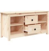 VidaXL Tv-meubel 103x36,5x52 cm massief grenenhout