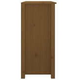 VidaXL Dressoir 100x35x74 cm massief grenenhout honingbruin