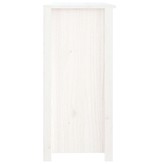 VidaXL Dressoir 100x35x74 cm massief grenenhout wit