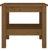 VidaXL Salontafel 45x45x40 cm massief grenenhout honingbruin