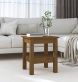 VidaXL Salontafel 35x35x40 cm massief grenenhout honingbruin