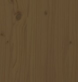 VidaXL Salontafel 35x35x30 cm massief grenenhout honingbruin