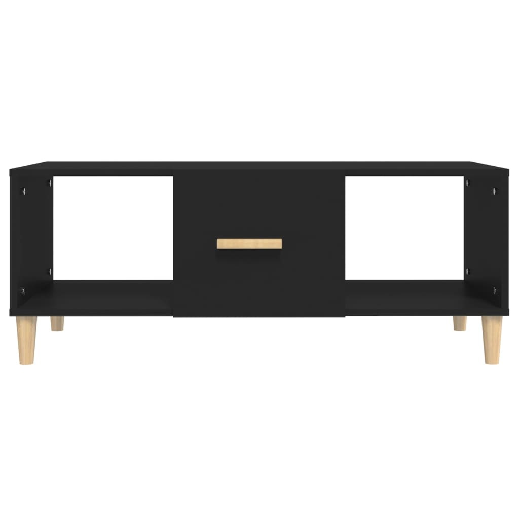 VidaXL Salontafel 102x50x40 cm bewerkt hout zwart