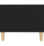 VidaXL Salontafel 102x50x40 cm bewerkt hout zwart