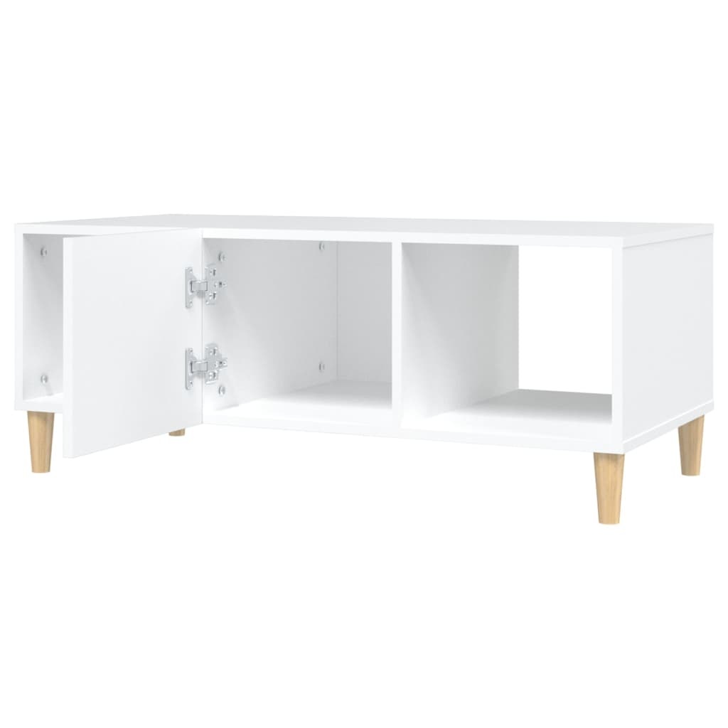 VidaXL Salontafel 102x50x40 cm bewerkt hout wit
