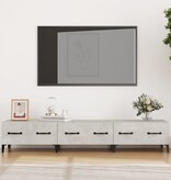 VidaXL Tv-meubel 150x34,5x30 cm bewerkt hout betongrijs